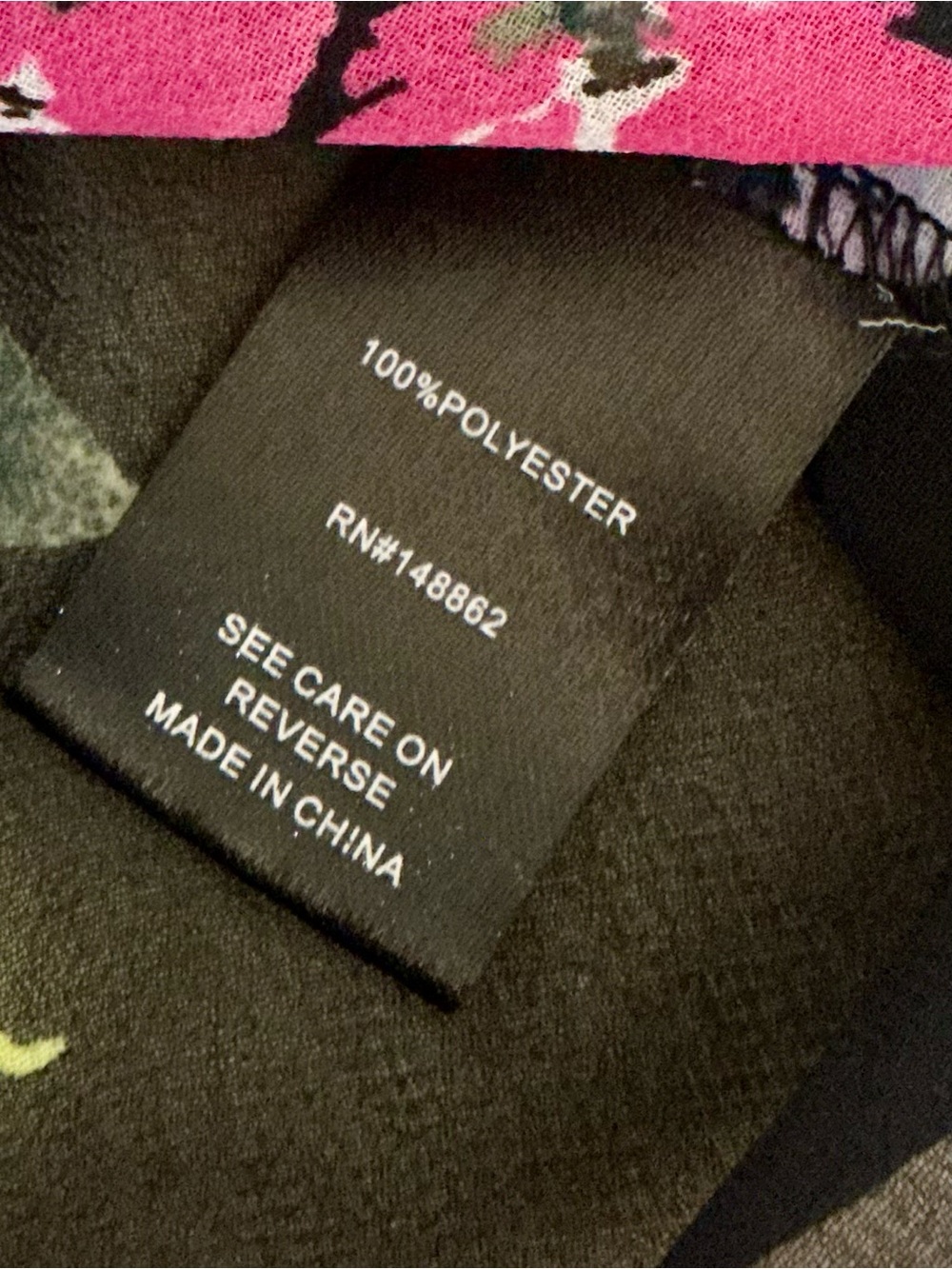 Torrid Lexie Floral Sheer Chiffon Tunic Blouse Size 3 Black Pink High Low - Picture 4 of 6